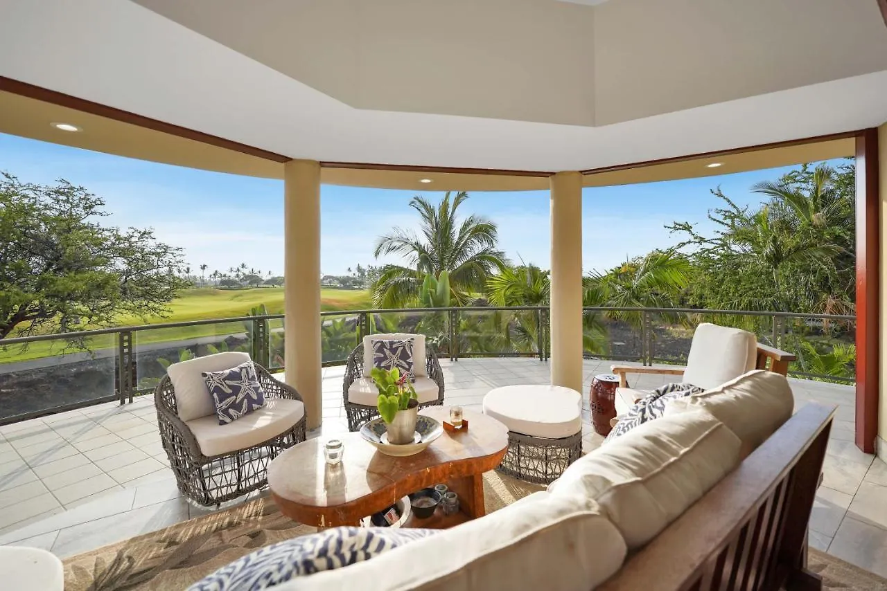Hale Mele 2 With Panoramic Golf Course View, Private Pool, Hot Tub, Golf Cart And E-Bikes Vila Waikoloa Casa de Férias
