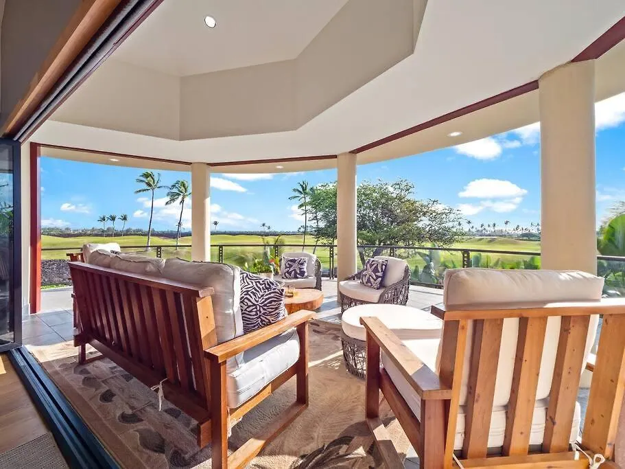 Hale Mele 2 With Panoramic Golf Course View, Private Pool, Hot Tub, Golf Cart And E-Bikes Vila Waikoloa