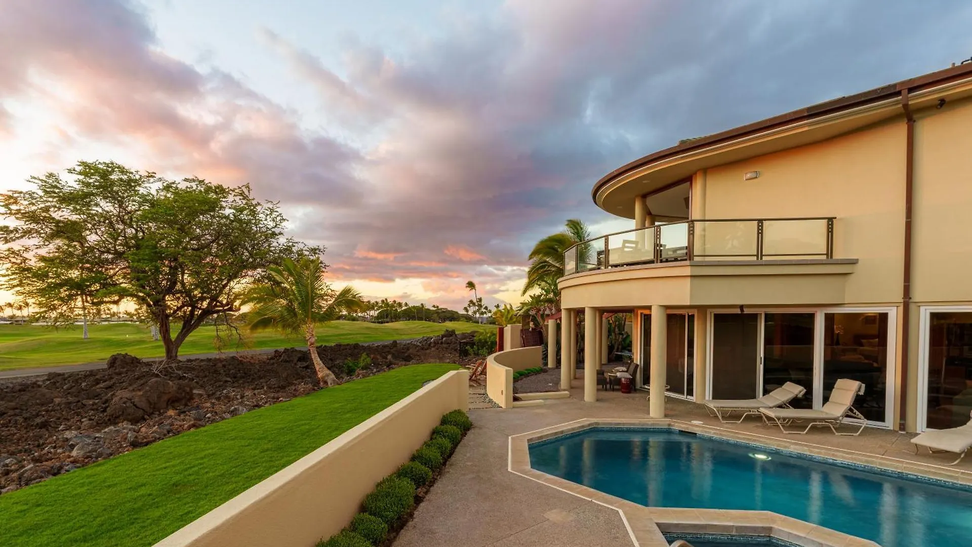 Casa de Férias Hale Mele 2 With Panoramic Golf Course View, Private Pool, Hot Tub, Golf Cart And E-Bikes Vila Waikoloa